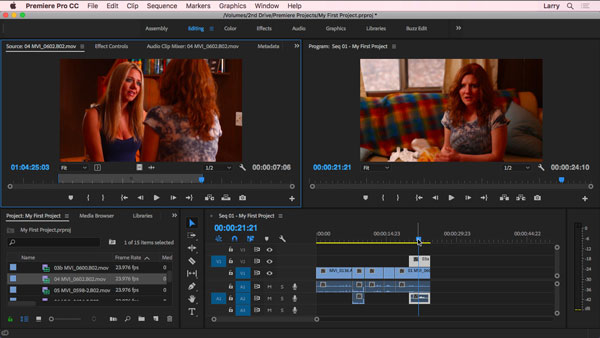 「Adobe Premiere Pro CC」 