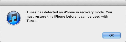 復元の間にiPhoneの接続が急に切断されてしまった